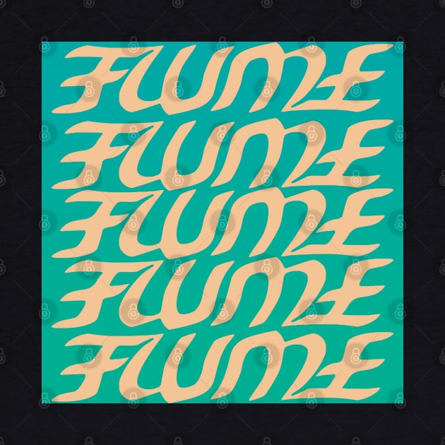 Hi This Is Flume Logo Multi-Coloured 4 by fantanamobay@gmail.com